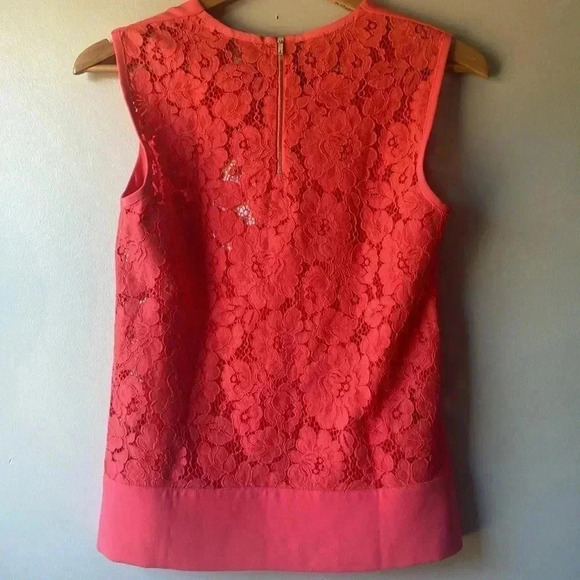 NWT‼️Ted Baker SASICA blouse  coral Size 0(US size 2) - Picture 4 of 9